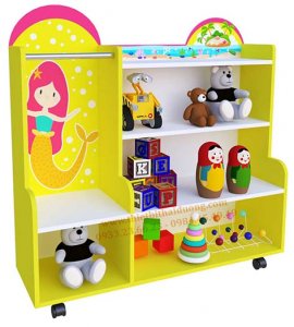 kệ đồ chơi mẫu giáo