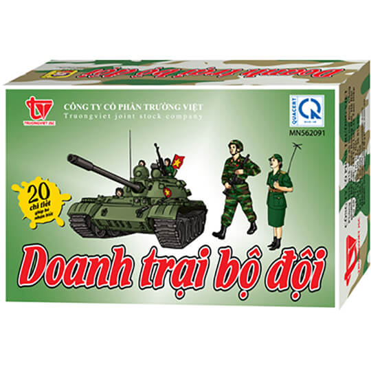 Doanh trại bộ đội mầm non