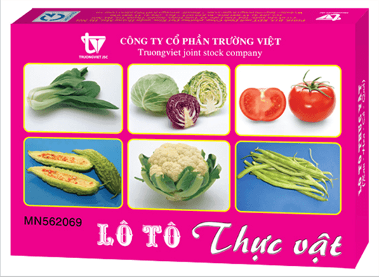 Lô tô thực vật mầm non