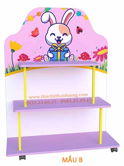 kệ góc chơi mẫu giáo