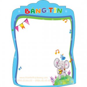 bảng biểu mầm non