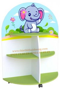 kệ 3 tầng mầm non