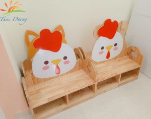 ghế thư viện mầm non