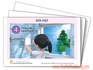Bộ tranh: Các việc cần làm để giữ vệ sinh cá nhân