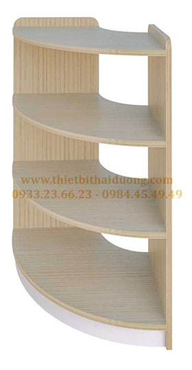 kệ bo góc mầm non