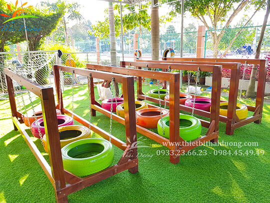 bộ vận động gỗ