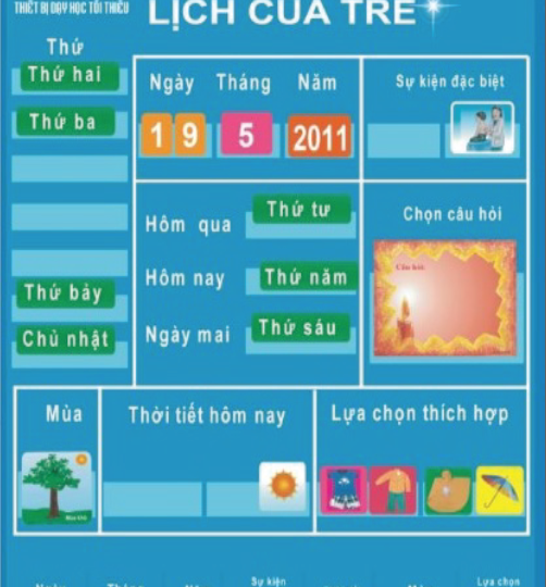 Lịch của trẻ