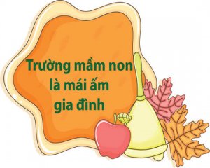 bảng biểu môi trường mầm non
